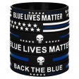 Police Blue Lives Matter Thin Blue Line American Flag Bracelets