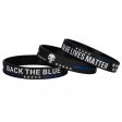 Police Blue Lives Matter Thin Blue Line American Flag Bracelets