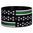 Thin Green Line USA Flag Bracelets for Border Patrol Park Ranger