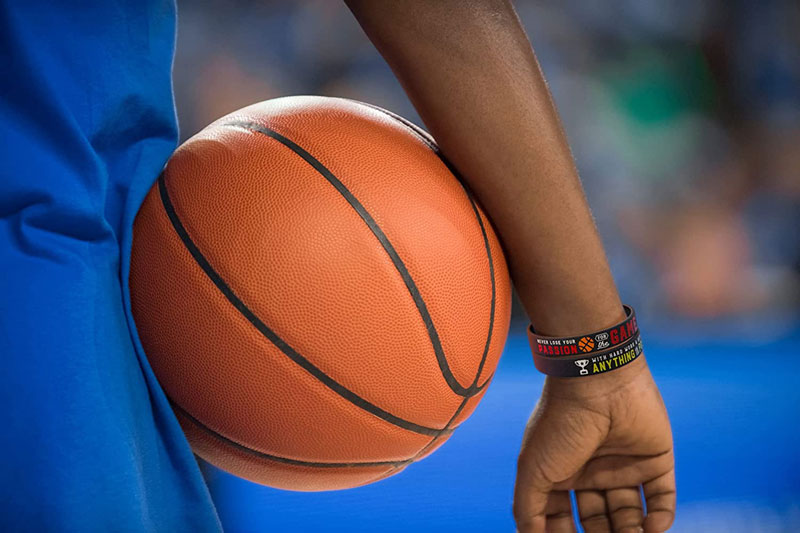 Basketball Silicone Bracelet Motivational Sayings Basketball - Temu